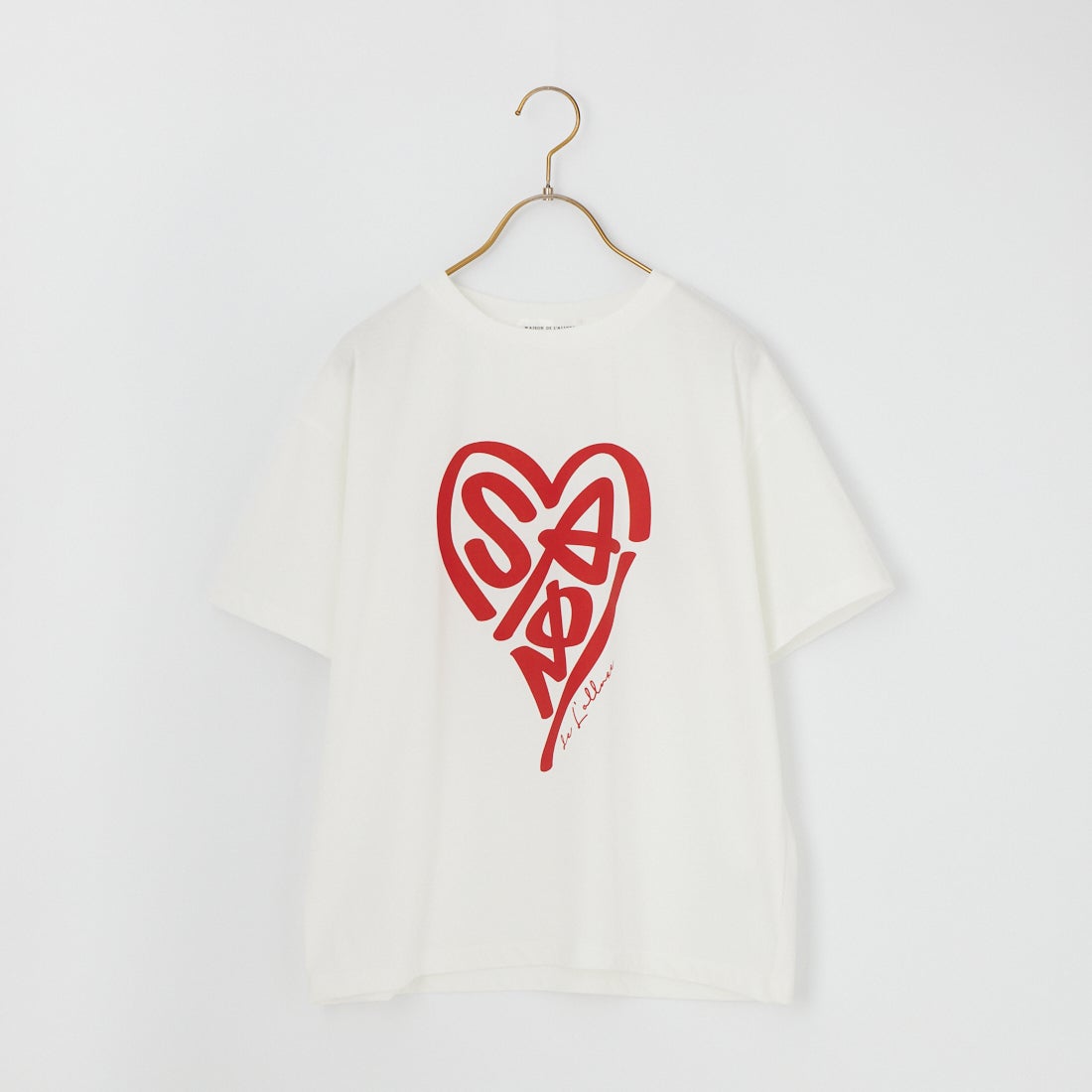 Maison de L'allure [メゾン ドゥ ラリュール] アソートアートロゴプリントTシャツ [M26312016] 02 OFF