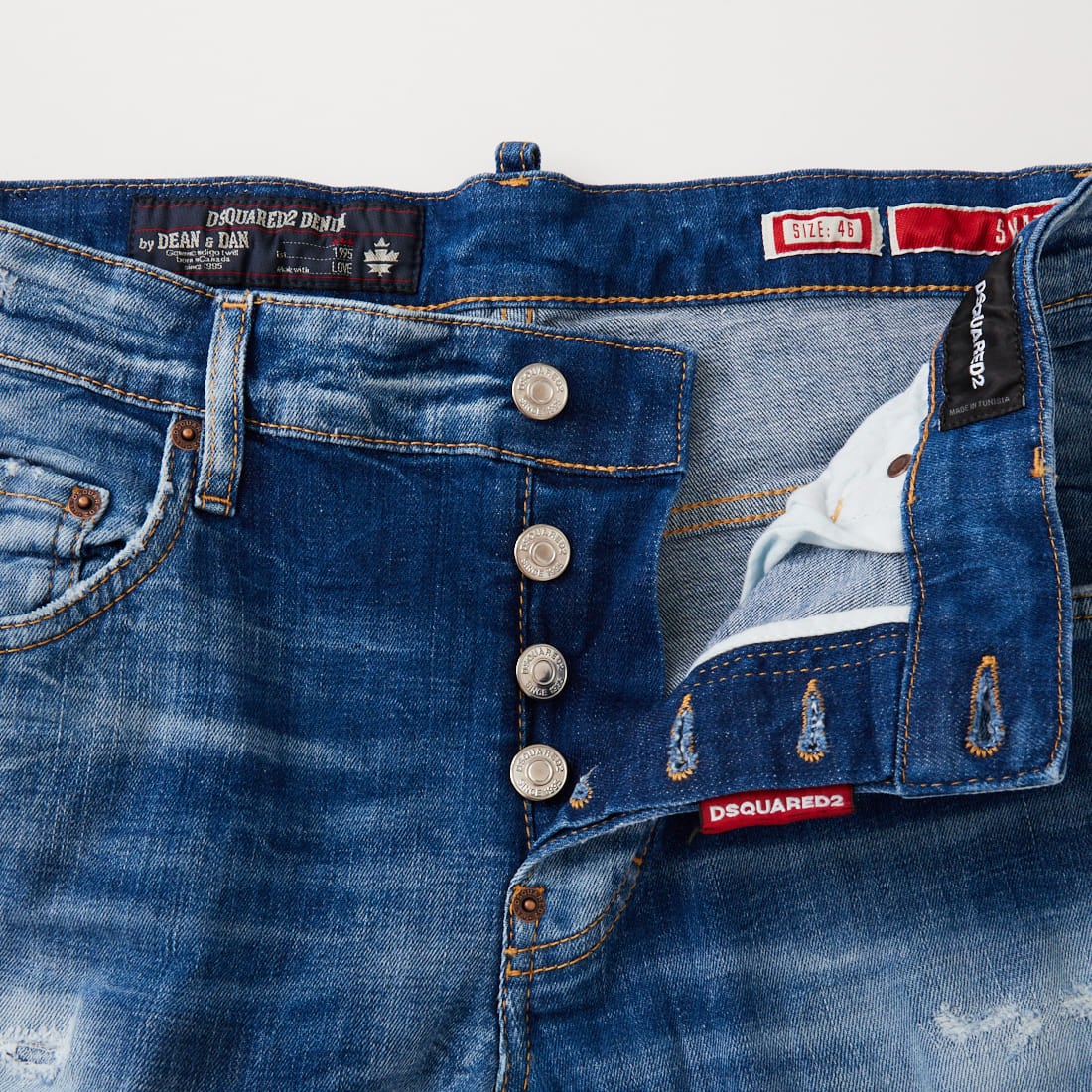 Dsquared2 [ディースクエアード] スケータージーンズ [71LB1754-30010] 470 NAVY B