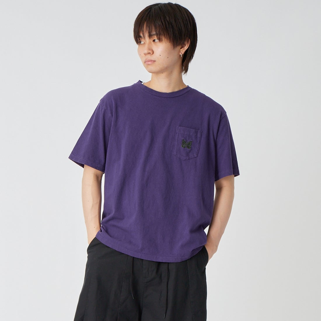 F PURPLE&&モデル身長：177cm 着用サイズ：M&&