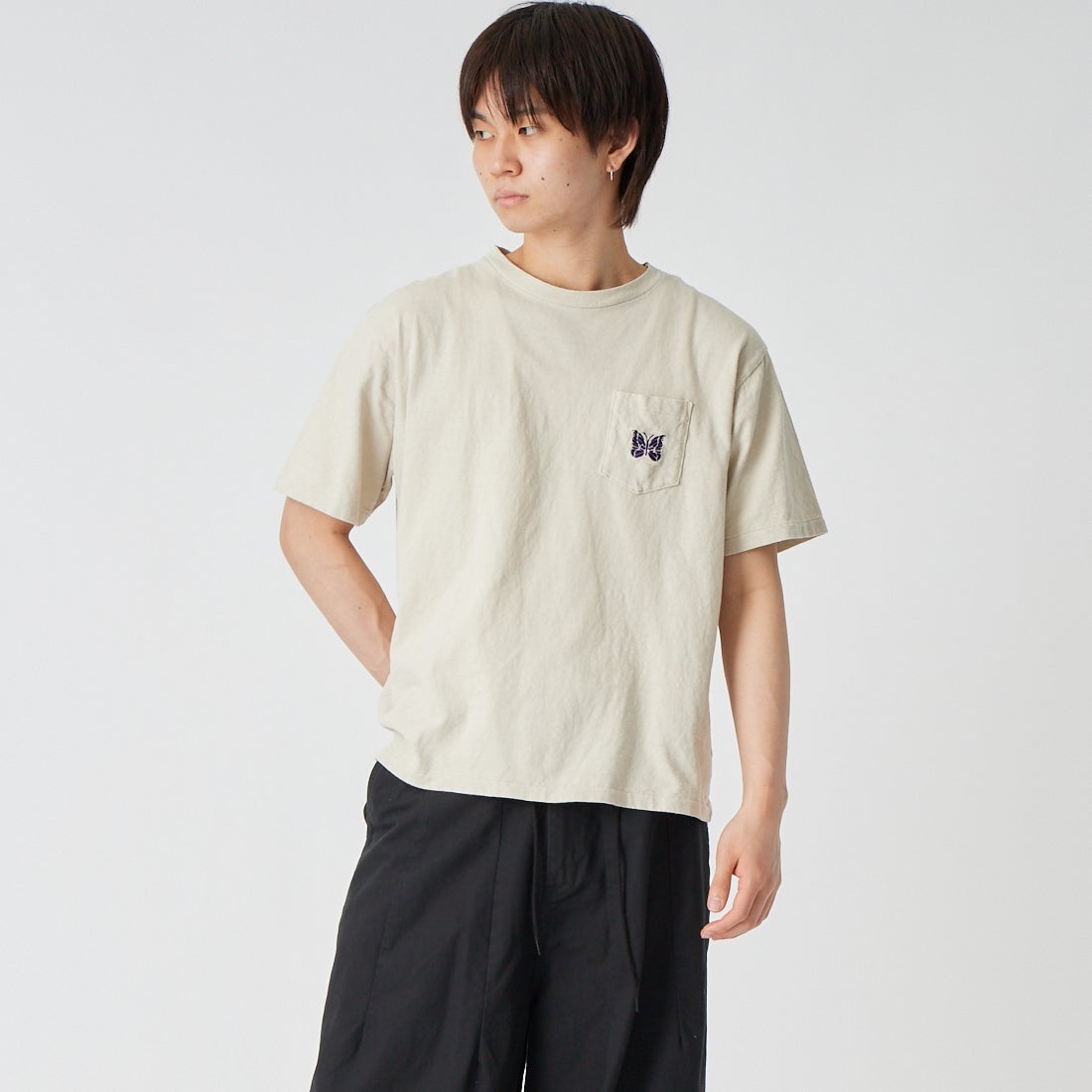 A BEIGE&&モデル身長：177cm 着用サイズ：M&&