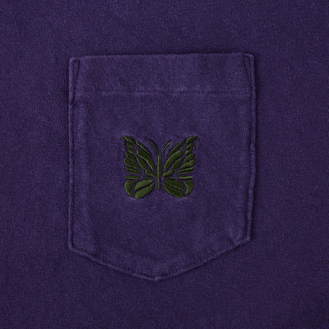 Needles [ニードルズ] ショートスリーブポケットTシャツ [SX444] F PURPLE