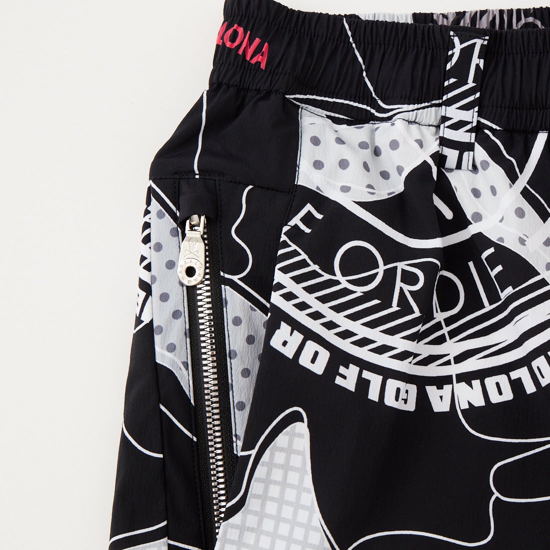 MARK & LONA [マークアンドロナ] カモフラージュ柄 ショートパンツ [MLM-6A-AT08] BLACK