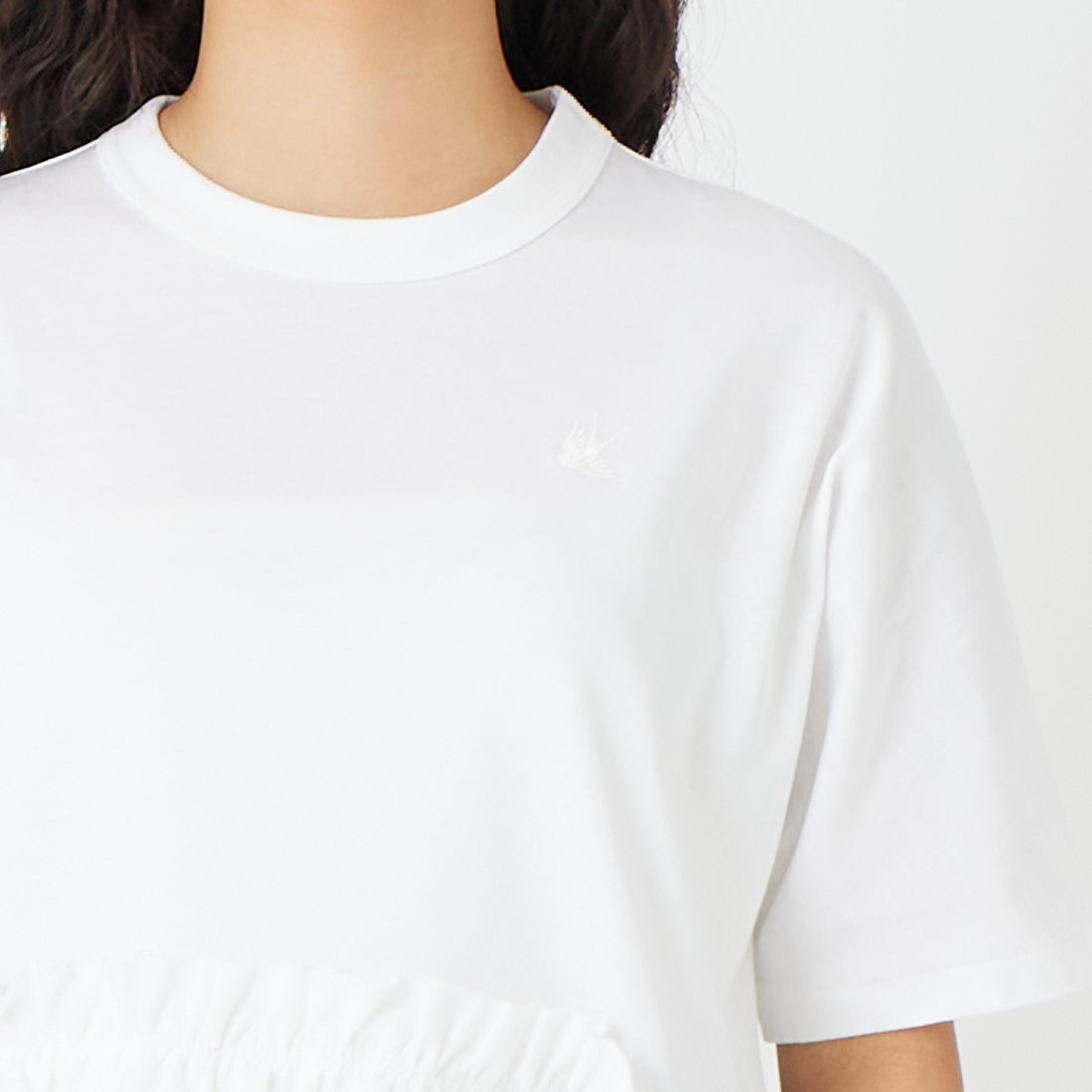 RhodolirioN [ロドリリオン] スワローフリルティアードトップス [SW1078] B BLACK