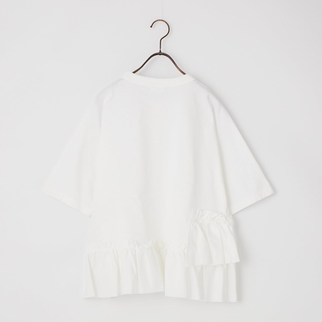 RhodolirioN [ロドリリオン] スワローフリルティアードトップス [SW1078] A WHITE