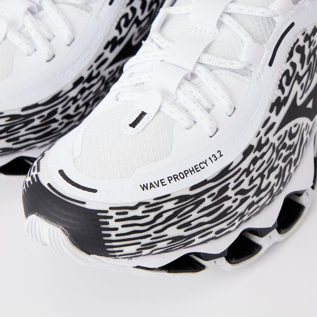 MIZUNO [ミズノ] ウェーブプロフェシー 13.2 [D1GA2613] 04 ﾎﾜｲﾄ/ﾌﾞ