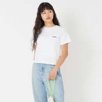 01 WHITE&&モデル身長：162cm 着用サイズ：F&&