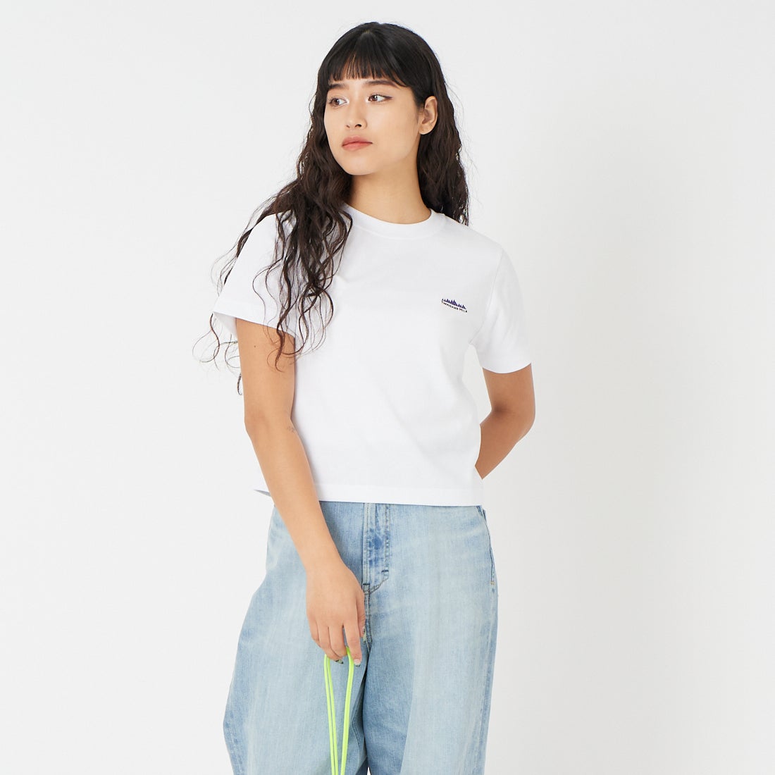 THOUSAND MILE [サウザンド マイル] ショートスリーブコンパクトTシャツ [TM261TC00162] 15 MD.GRAY