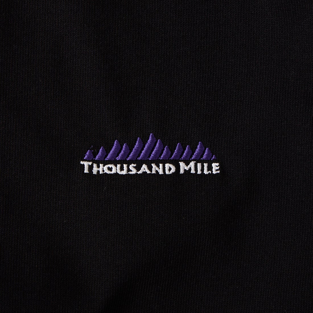 THOUSAND MILE [サウザンド マイル] ショートスリーブコンパクトTシャツ [TM261TC00162] 09 BLACK