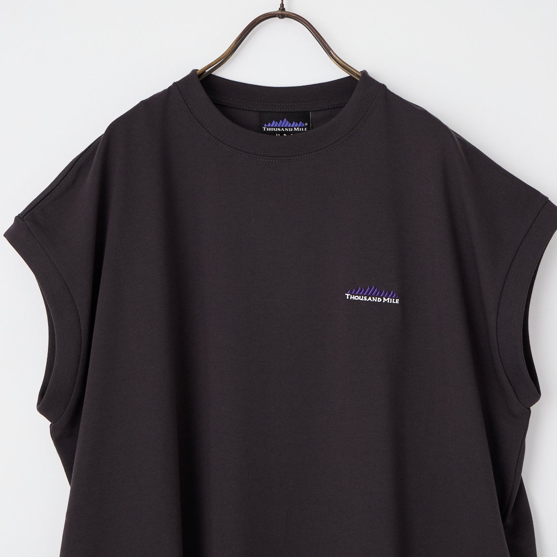 THOUSAND MILE [サウザンド マイル] フレンチスリーブワンピース [TM261TC00512] 19 CHARCOA