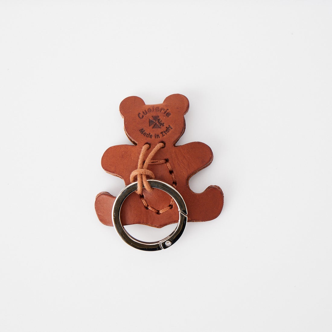 La Cuoieria [ラ クオイエリア] レザーキーホルダー [LEATHER-BAG-CHARM] SMALL BEAR