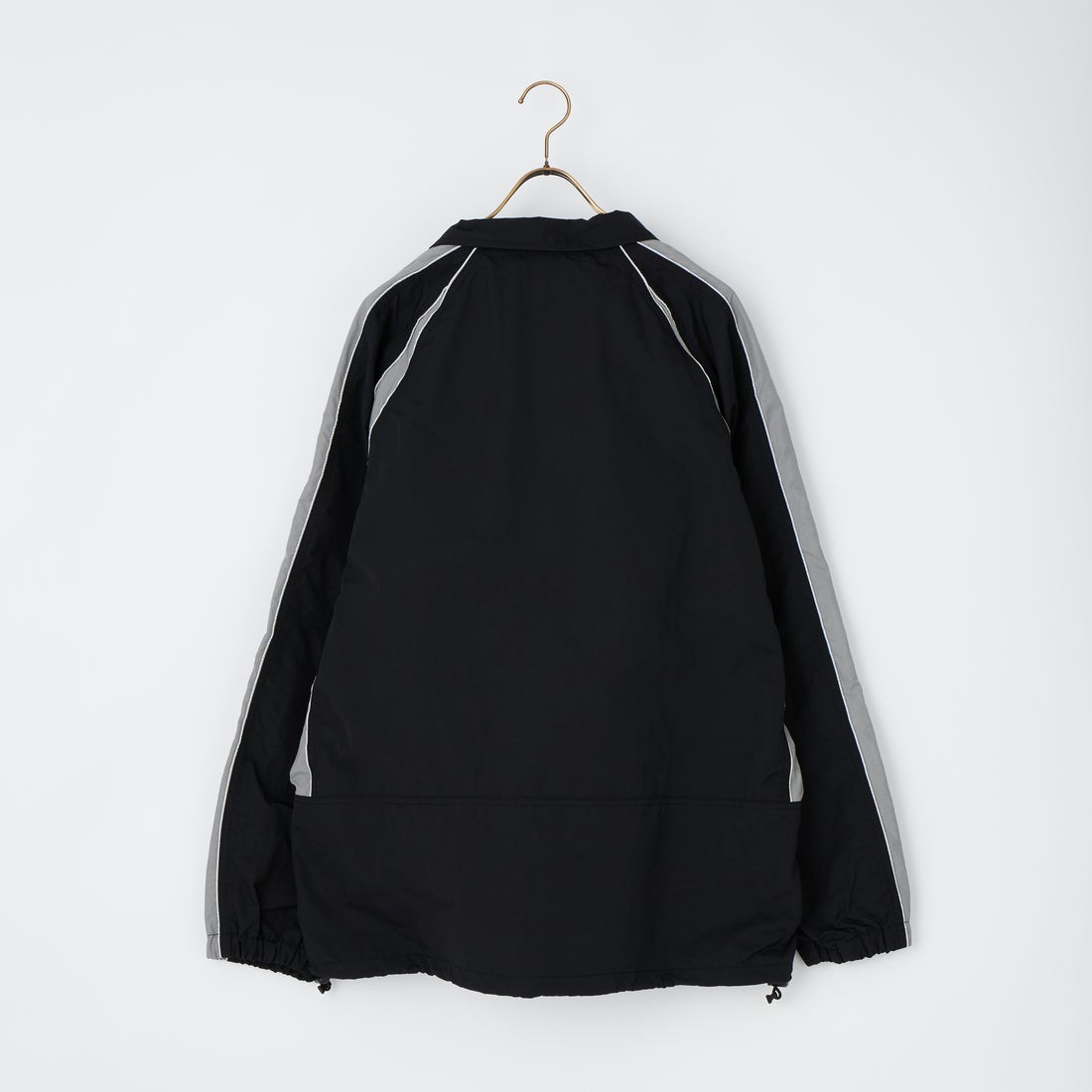 South2West8 [サウスツーウエストエイト] ナイロンタッサー ウォームアップジャケット [SX653] B BLACK