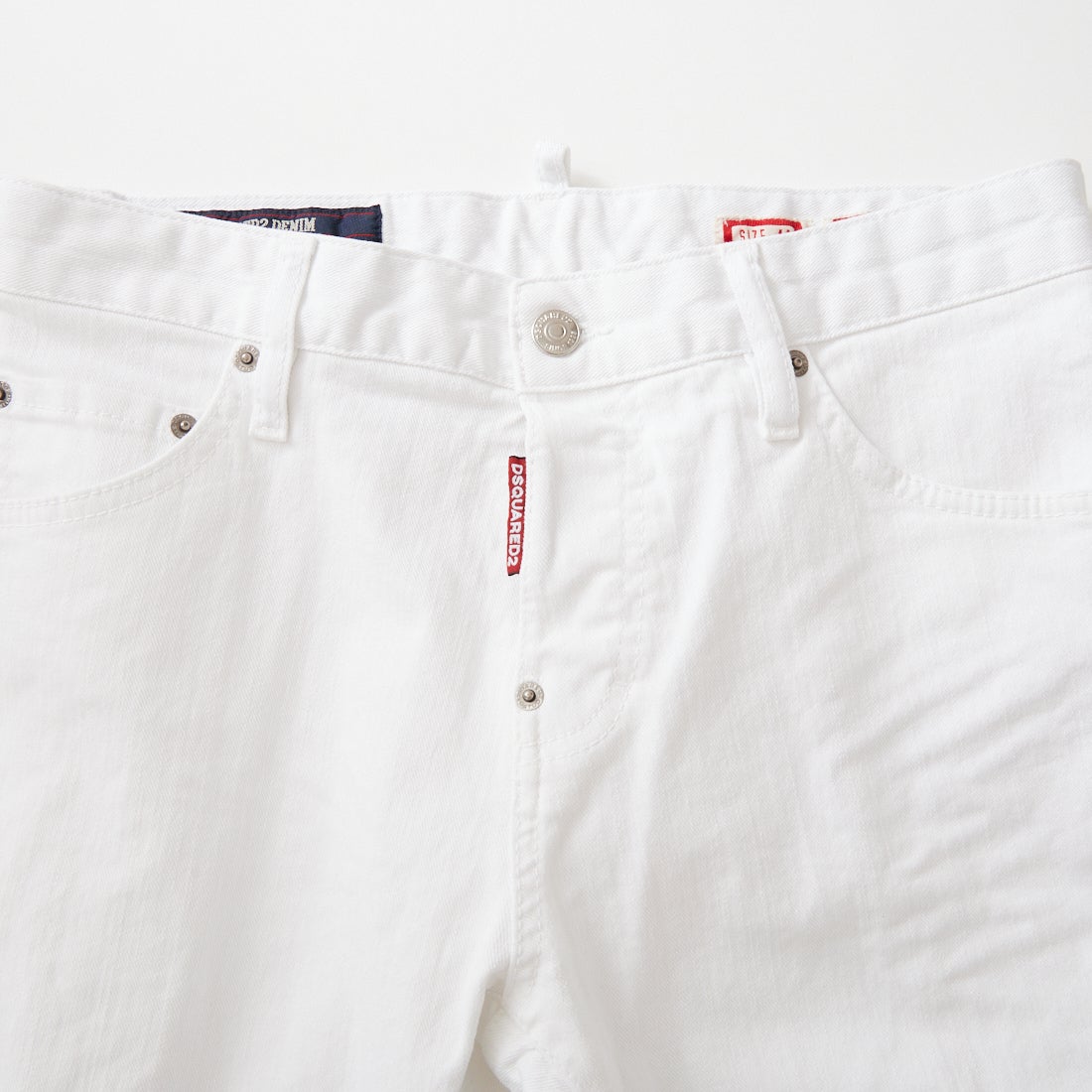Dsquared2 [ディースクエアード] スリムツイストジーンズ [74LB1869-39781] 100 WHITE