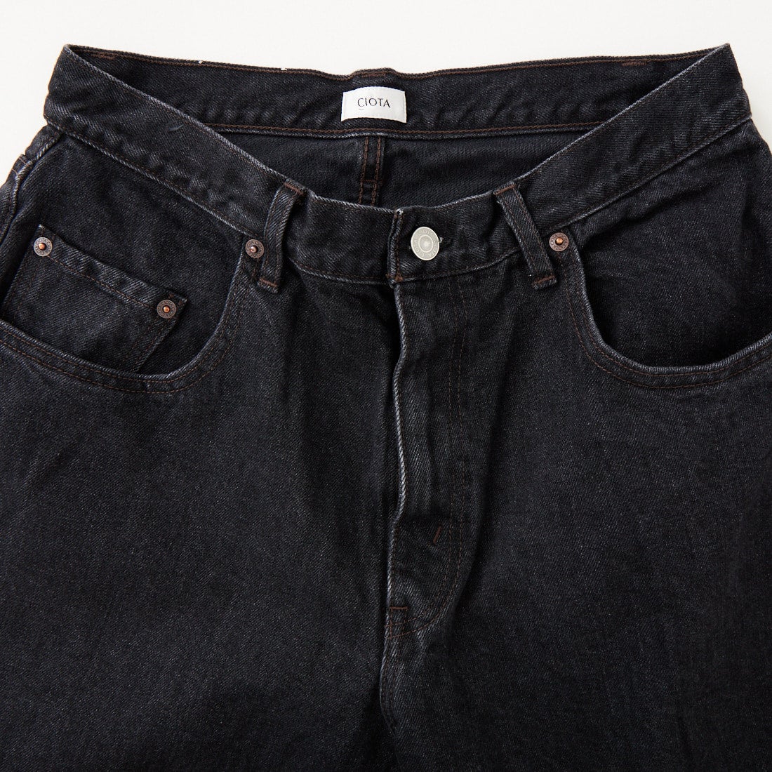 CIOTA [シオタ] バギー5ポケットパンツ [PTLM-25BG-MBK] MID BLACK