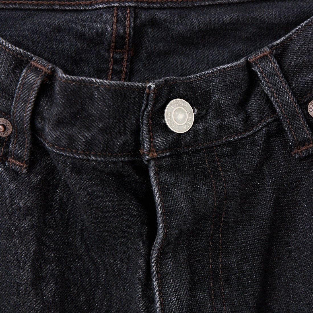 CIOTA [シオタ] バギー5ポケットパンツ [PTLM-25BG-MBK] MID BLACK