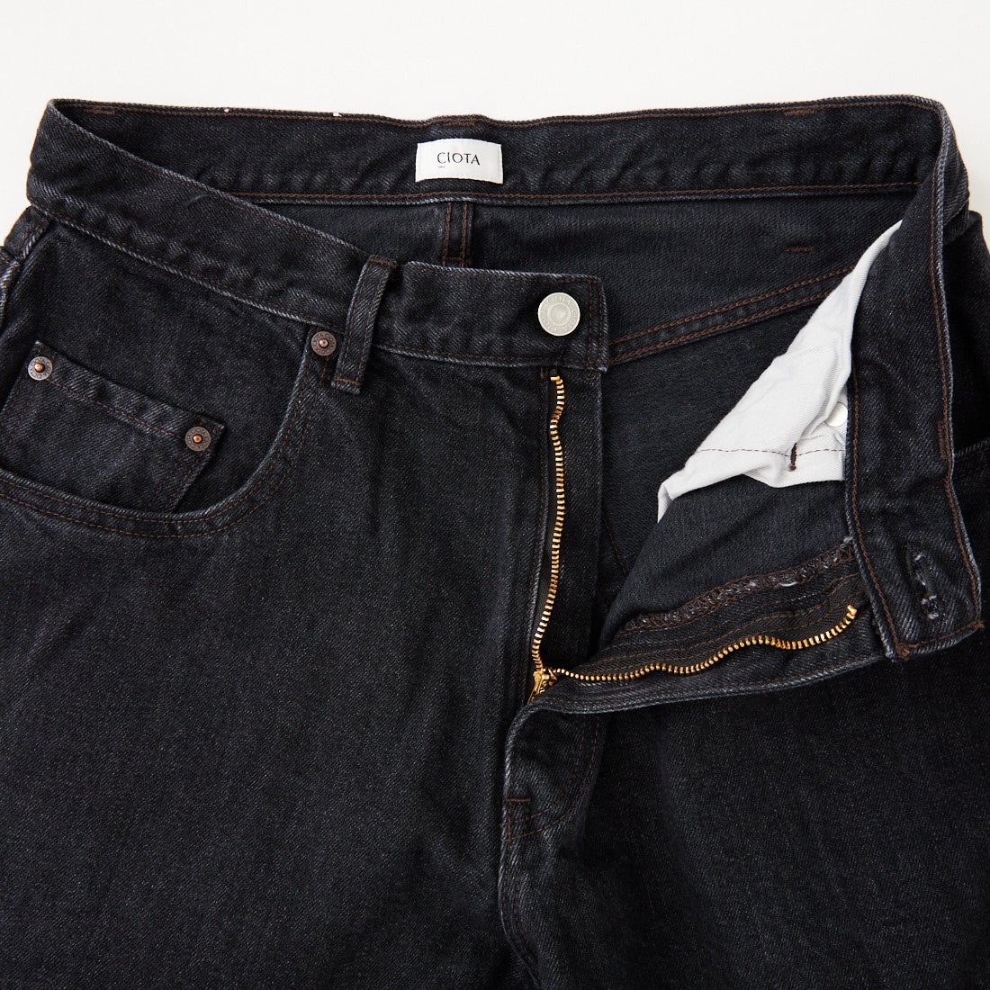 CIOTA [シオタ] バギー5ポケットパンツ [PTLM-25BG-MBK] MID BLACK