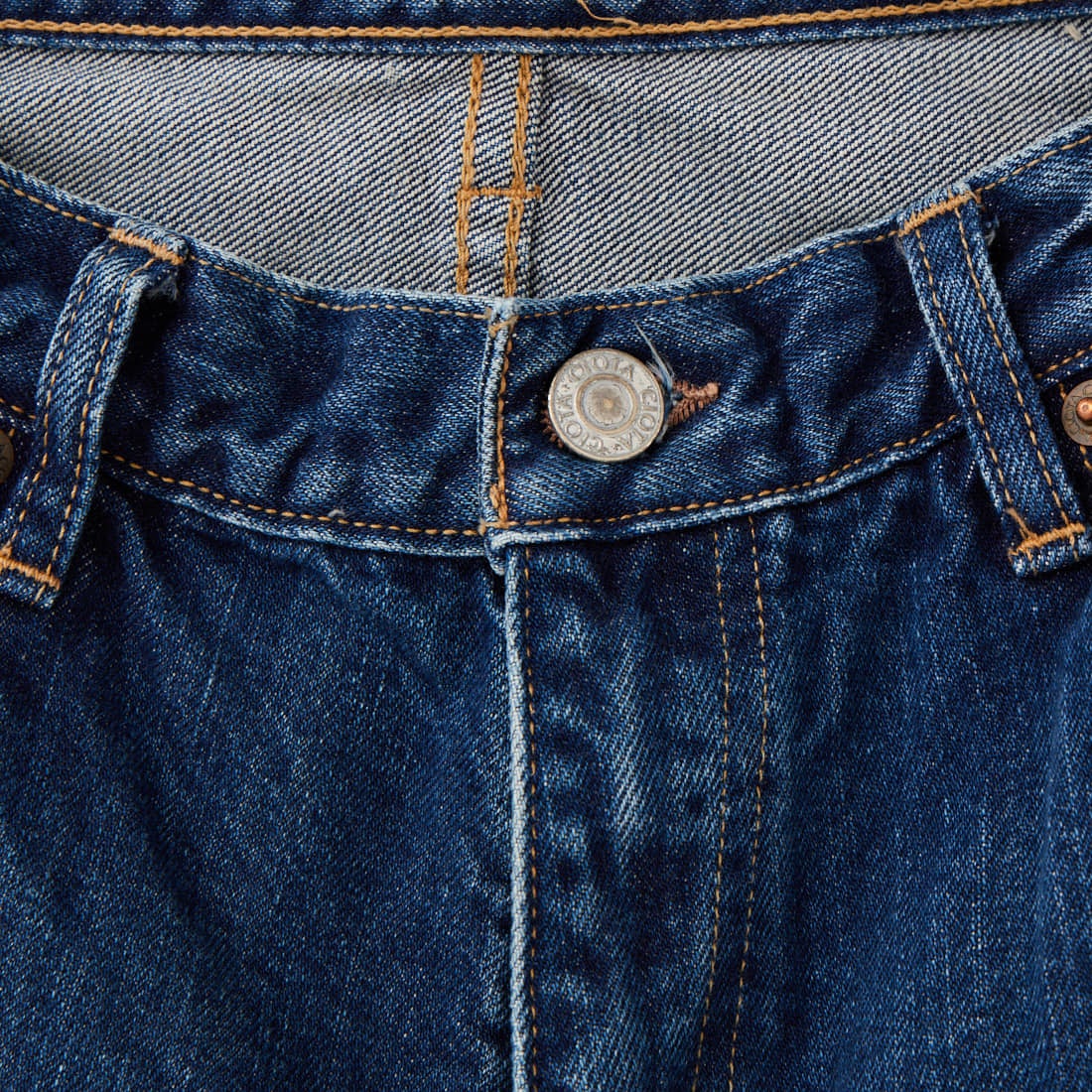 CIOTA [シオタ] バギー5ポケットパンツ [PTLM-25BG-PIMBL] MID BLUE