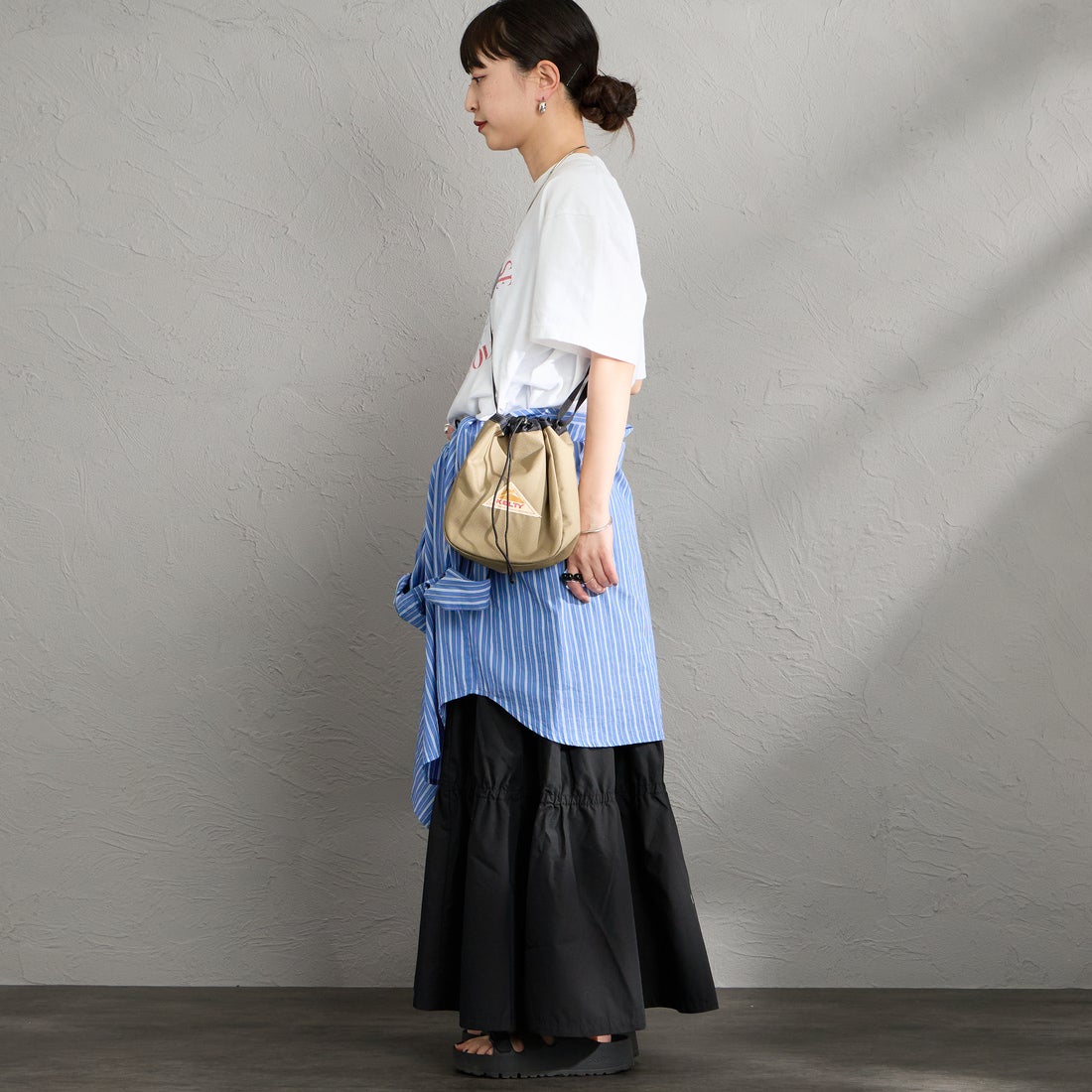 KELTY [ケルティ] ES 巾着ショルダーバッグ [3259270826] TAN