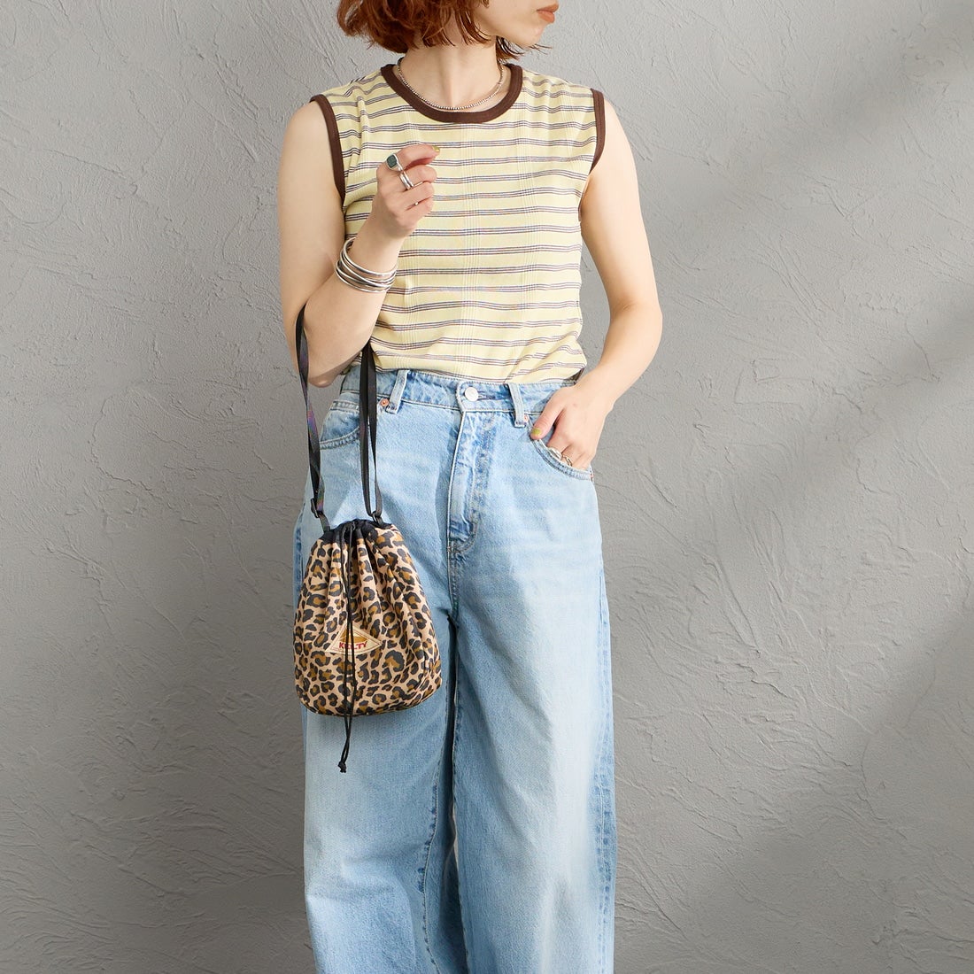 KELTY [ケルティ] ES 巾着ショルダーバッグ [3259270826] GOLD LEO