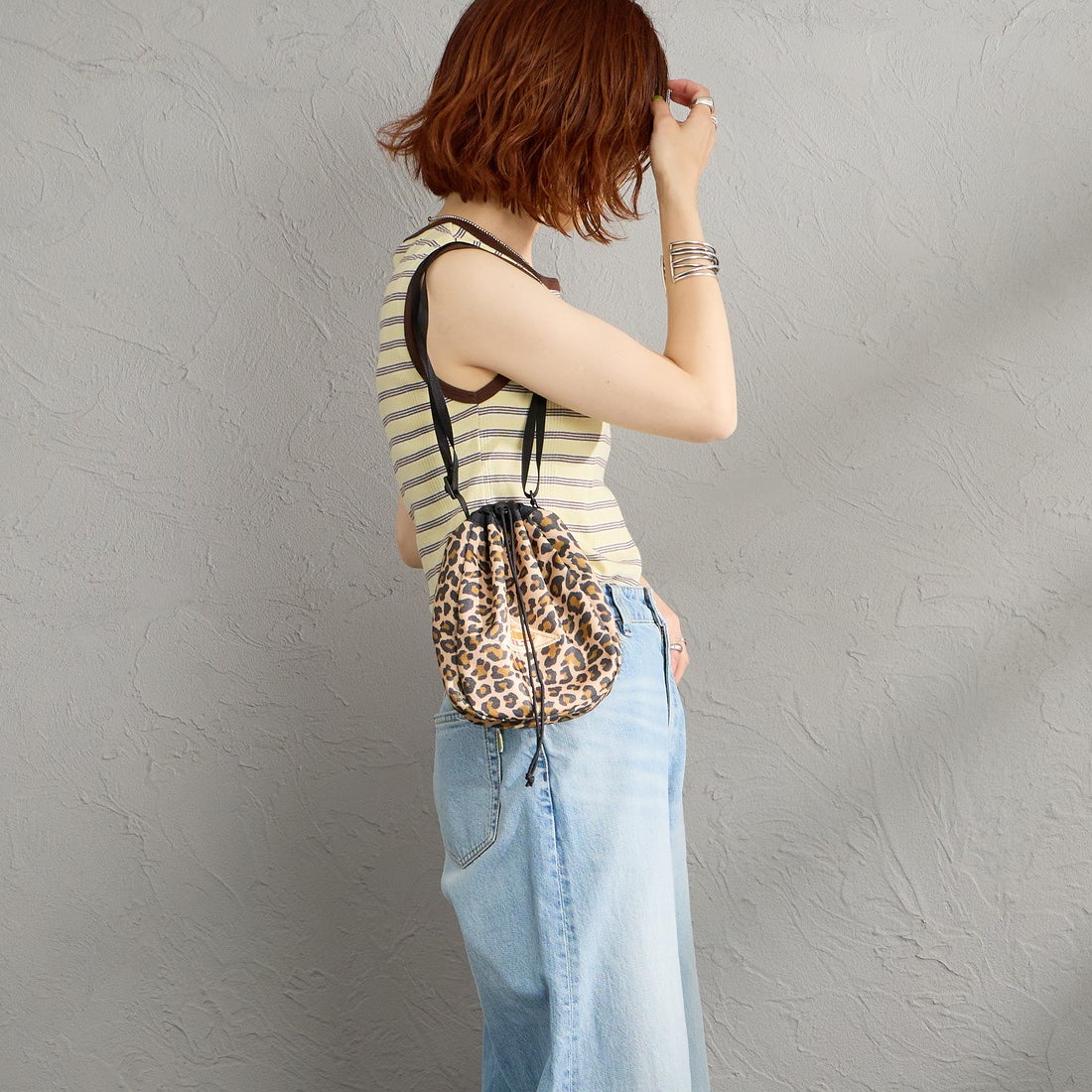 KELTY [ケルティ] ES 巾着ショルダーバッグ [3259270826] GOLD LEO