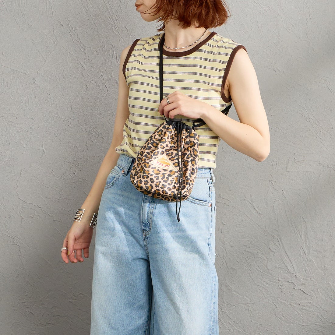 KELTY [ケルティ] ES 巾着ショルダーバッグ [3259270826] GOLD LEO