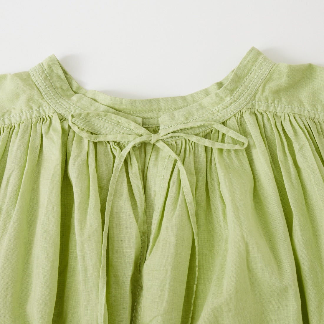 tumugu: [ツムグ] 太番手ステッチコットンリネンボイル 2WAYワンピース [TB26130] 23 CITRON