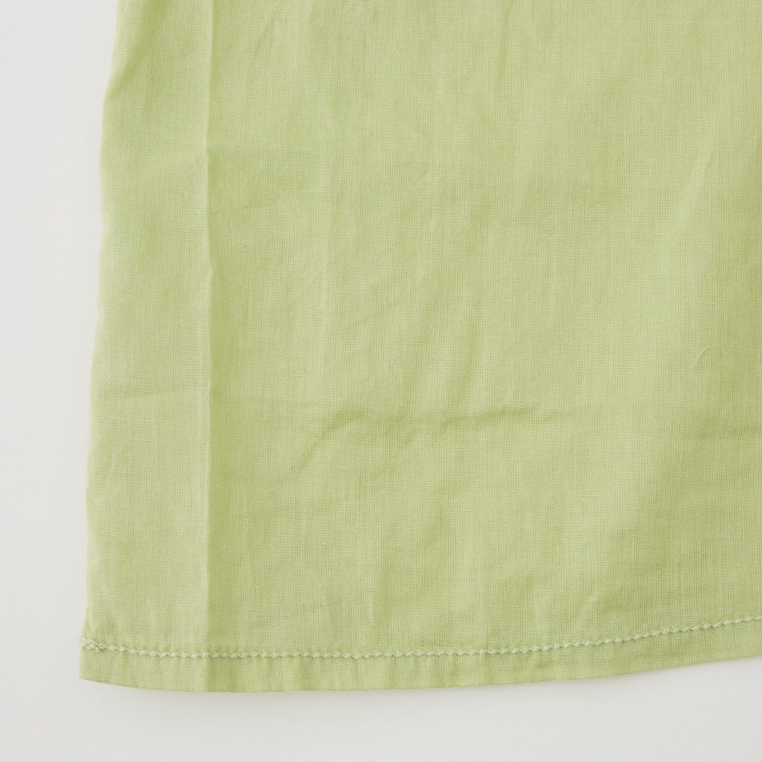 tumugu: [ツムグ] 太番手ステッチコットンリネンボイル 2WAYワンピース [TB26130] 23 CITRON