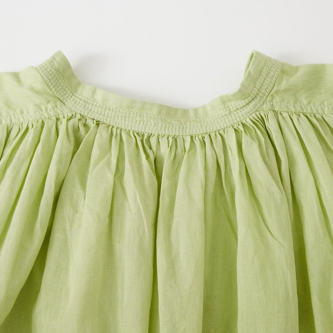 tumugu: [ツムグ] 太番手ステッチコットンリネンボイル 2WAYワンピース [TB26130] 23 CITRON