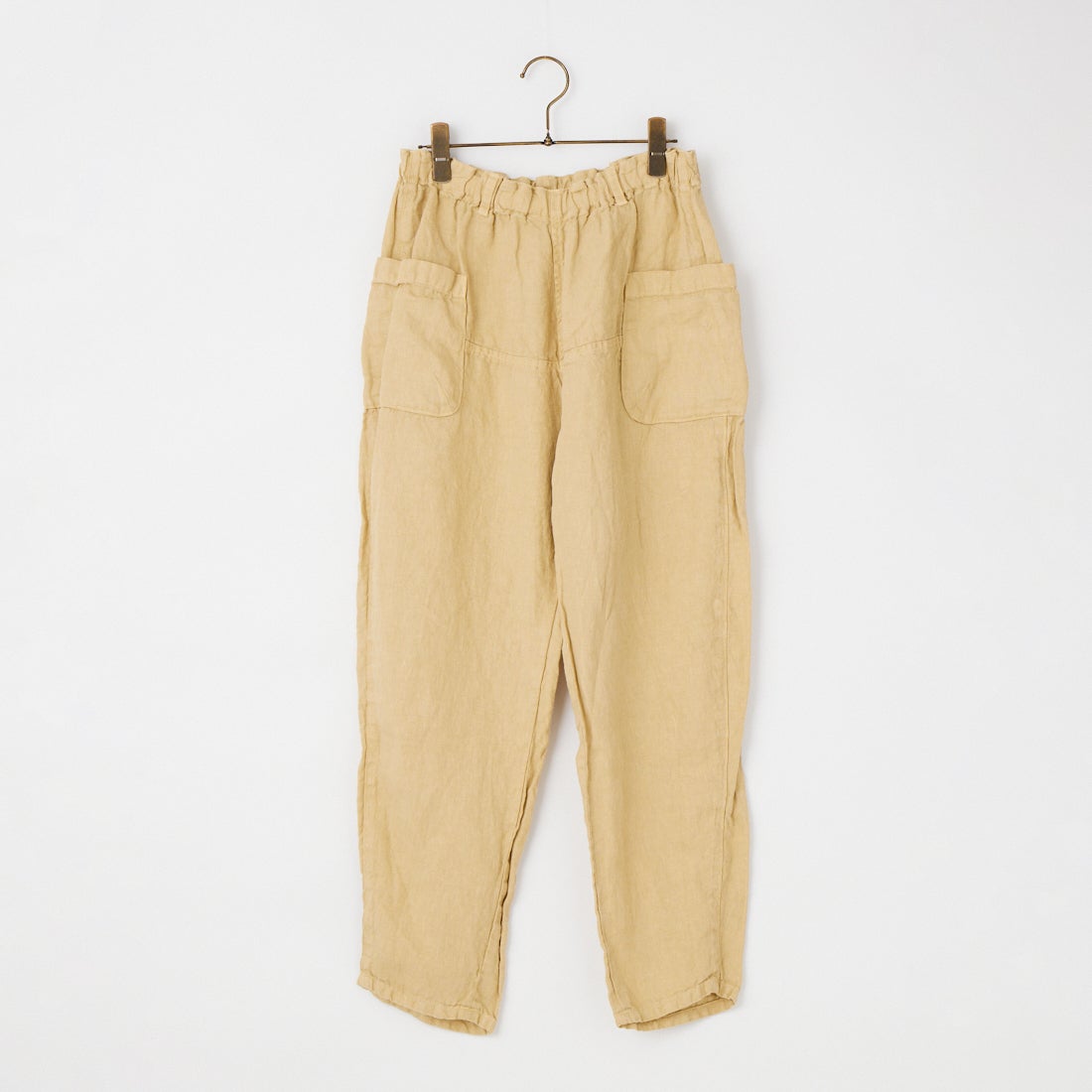 tumugu: [ツムグ] ソリトリネン イージーパンツ [TB23244A] 14 MILLY B