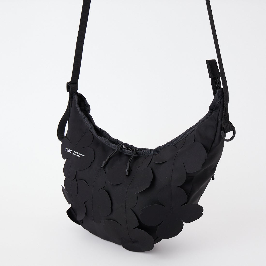 YDOT [ワイドット] FLCモチーフ ギリーサコッシュ [YU01706] BLACK