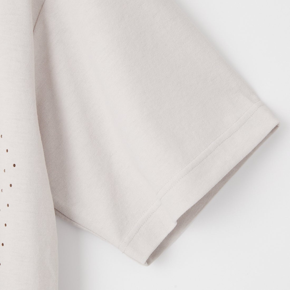 YDOT [ワイドット] フラクタルホール ショートスリーブTシャツ [YU11701] LIGHT GRAY