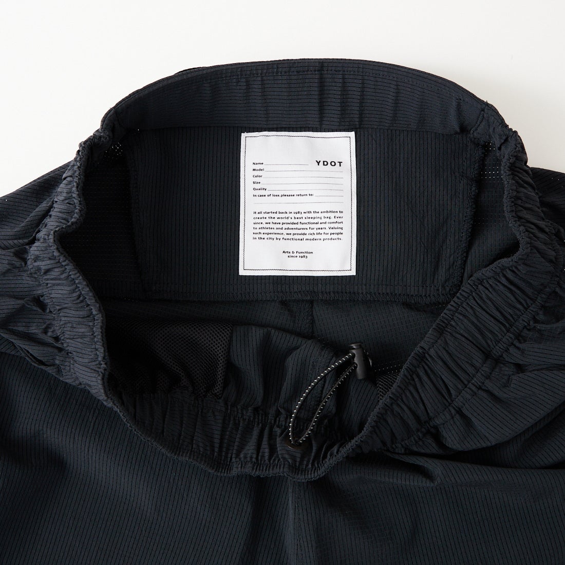 YDOT [ワイドット] AIR VENT バギーショーツ [YU61702] BLACK