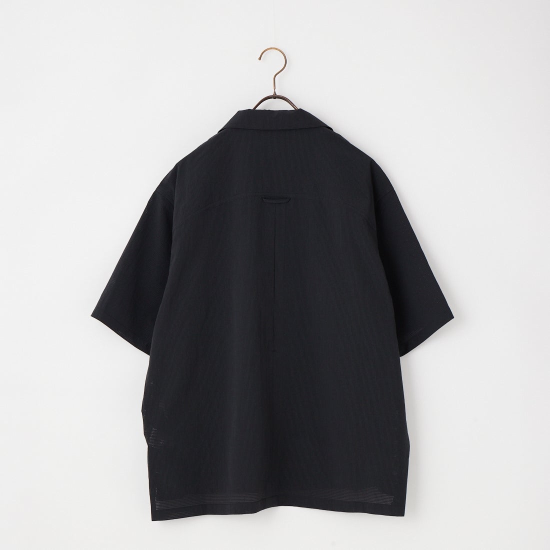 YDOT [ワイドット] AIR VENT ショートスリーブオープンカラーシャツ [YU81702] BLACK