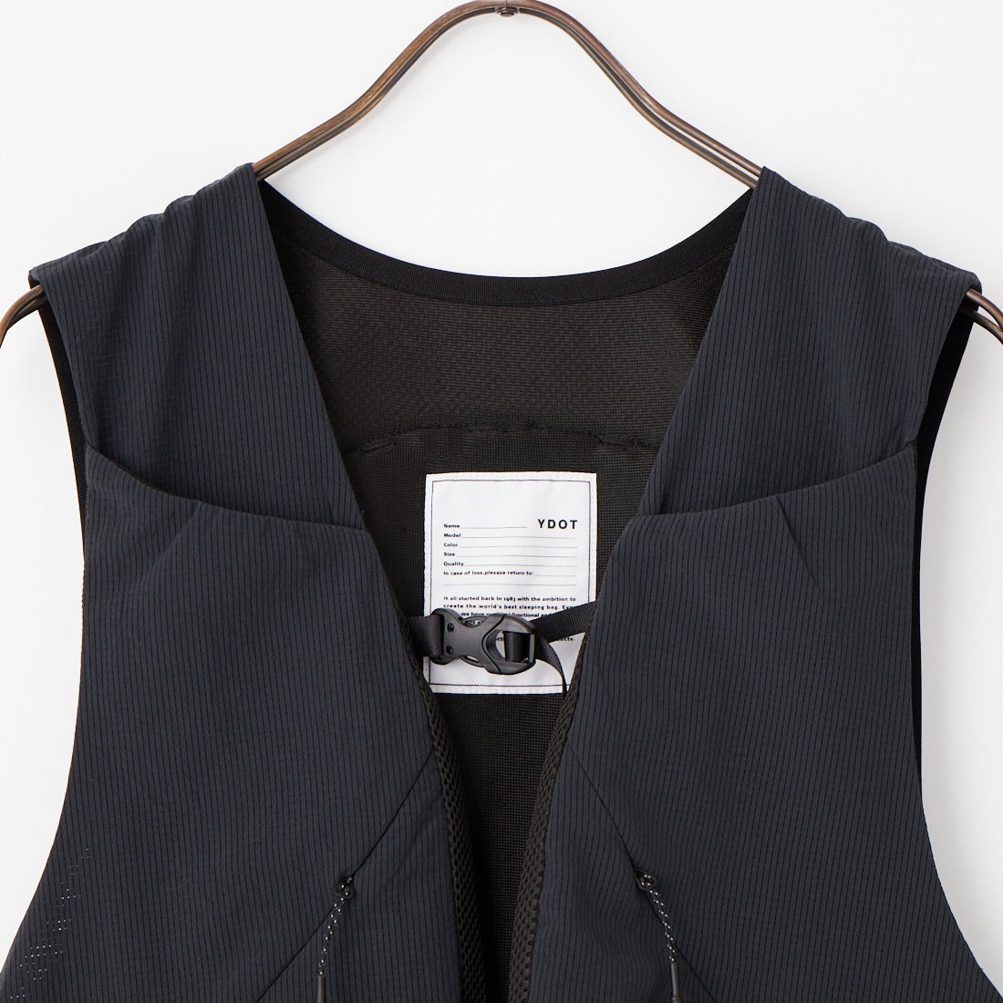 YDOT [ワイドット] フュージョンベスト [YU31701] BLACK