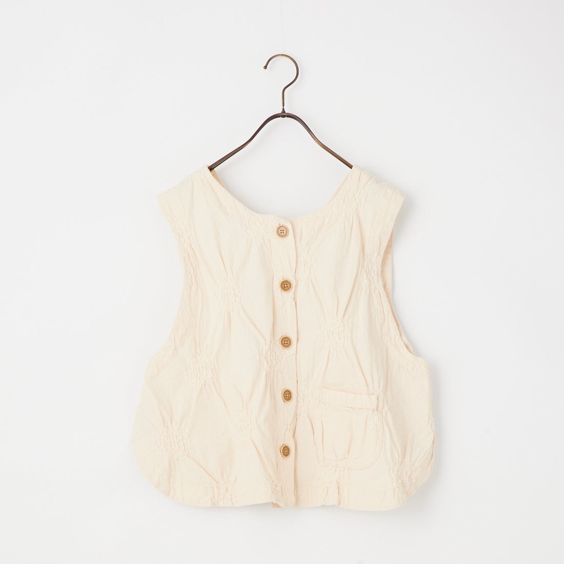 tumugu: [ツムグ] ストレッチパフジャガード2WAYベスト [TB26125] 06 KINARI