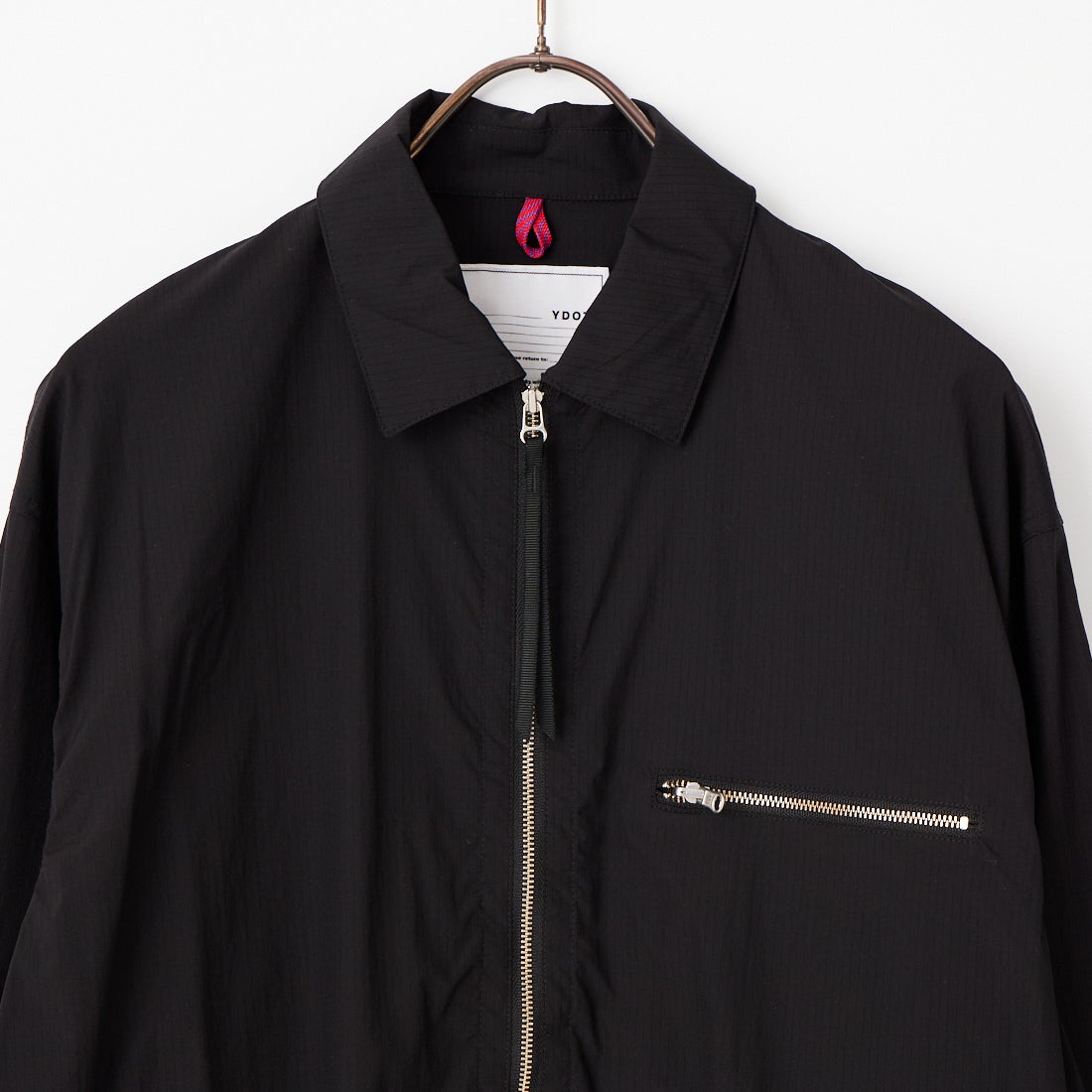 YDOT [ワイドット] ライトウェイトハーフジップシャツ [YU81703] BLACK