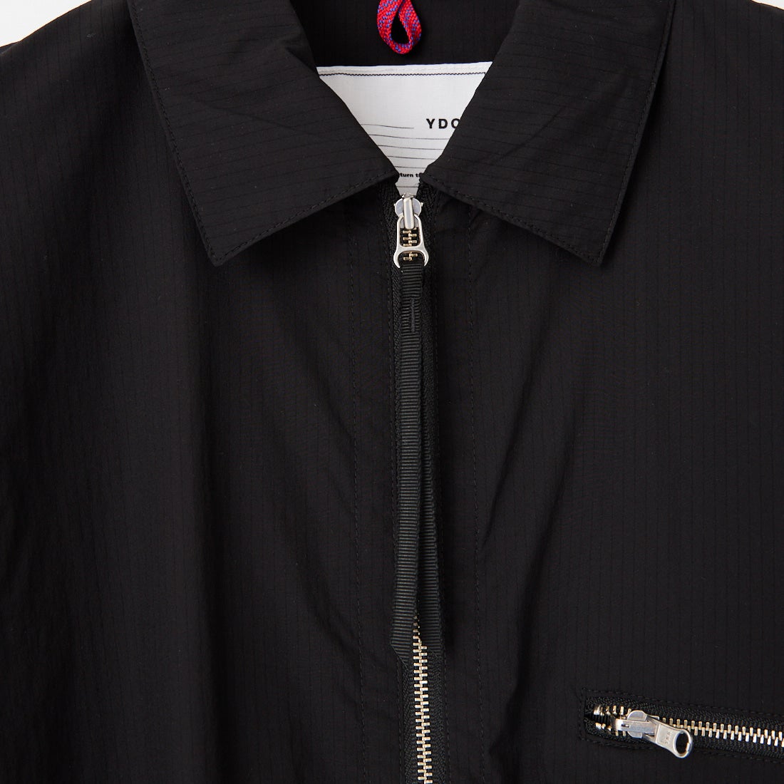 YDOT [ワイドット] ライトウェイトハーフジップシャツ [YU81703] BLACK