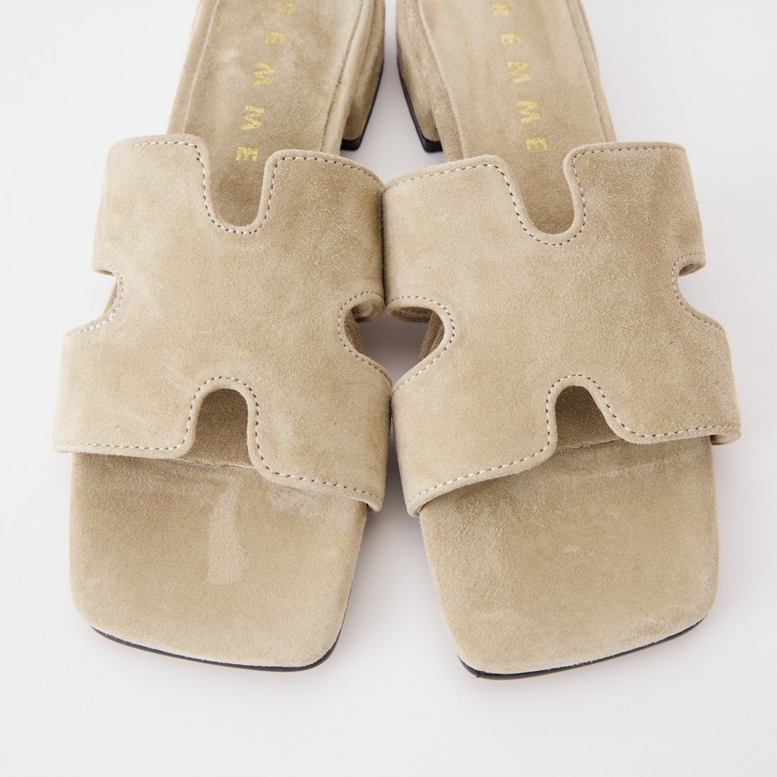 REMME [レメ] シープスエード アンテサンダル [ZH-26S009-AN] VISON