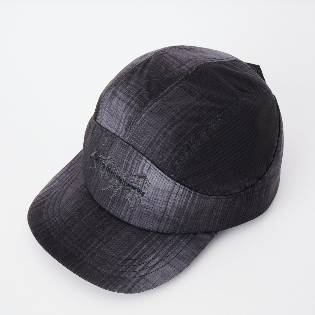 White Mountaineering [ホワイトマウンテニアリング] オンブレチェックキャップ [WM2671811] BLACK