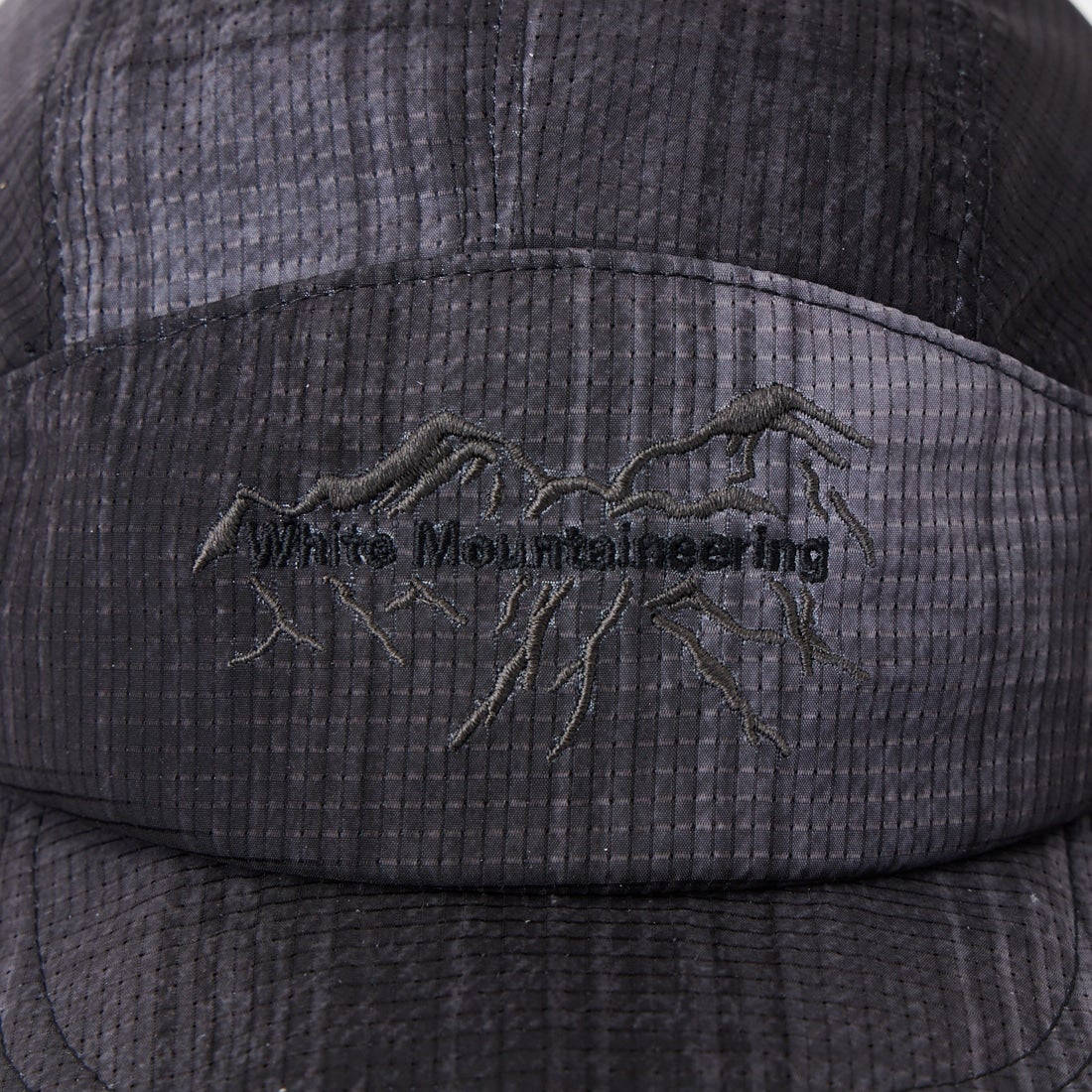 White Mountaineering [ホワイトマウンテニアリング] オンブレチェックキャップ [WM2671811] BLACK