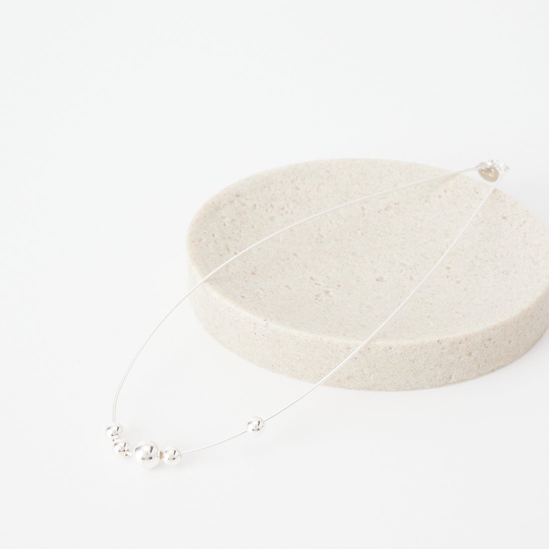 ERICKA NICOLAS BEGAY [エリッカ ニコラス ビゲイ] シルバーボールチョーカー [ENB14W2040] SHINY