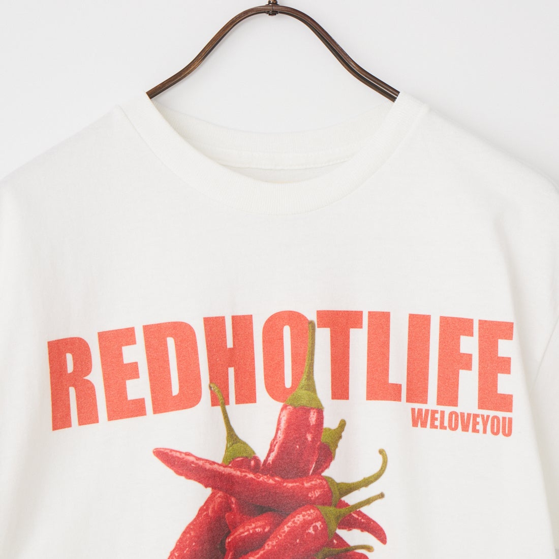Tony Taizsun [トニータイズサン] RED HOT LIFE Tシャツ [26SS-008] WHT