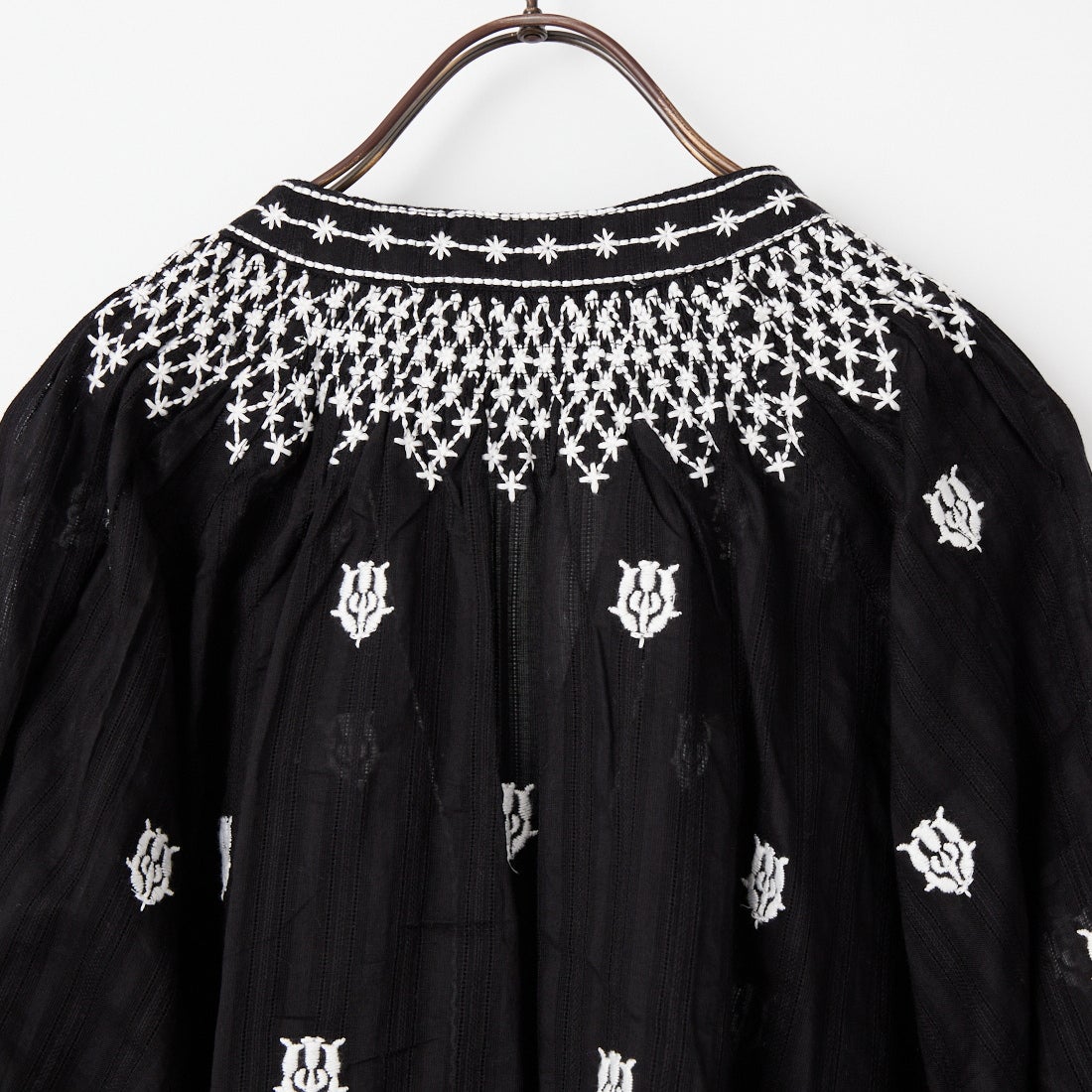 TORRAZZO DONNA [トラッゾドンナ] インド刺繍ブラウス [6265-595] 19 BLACK