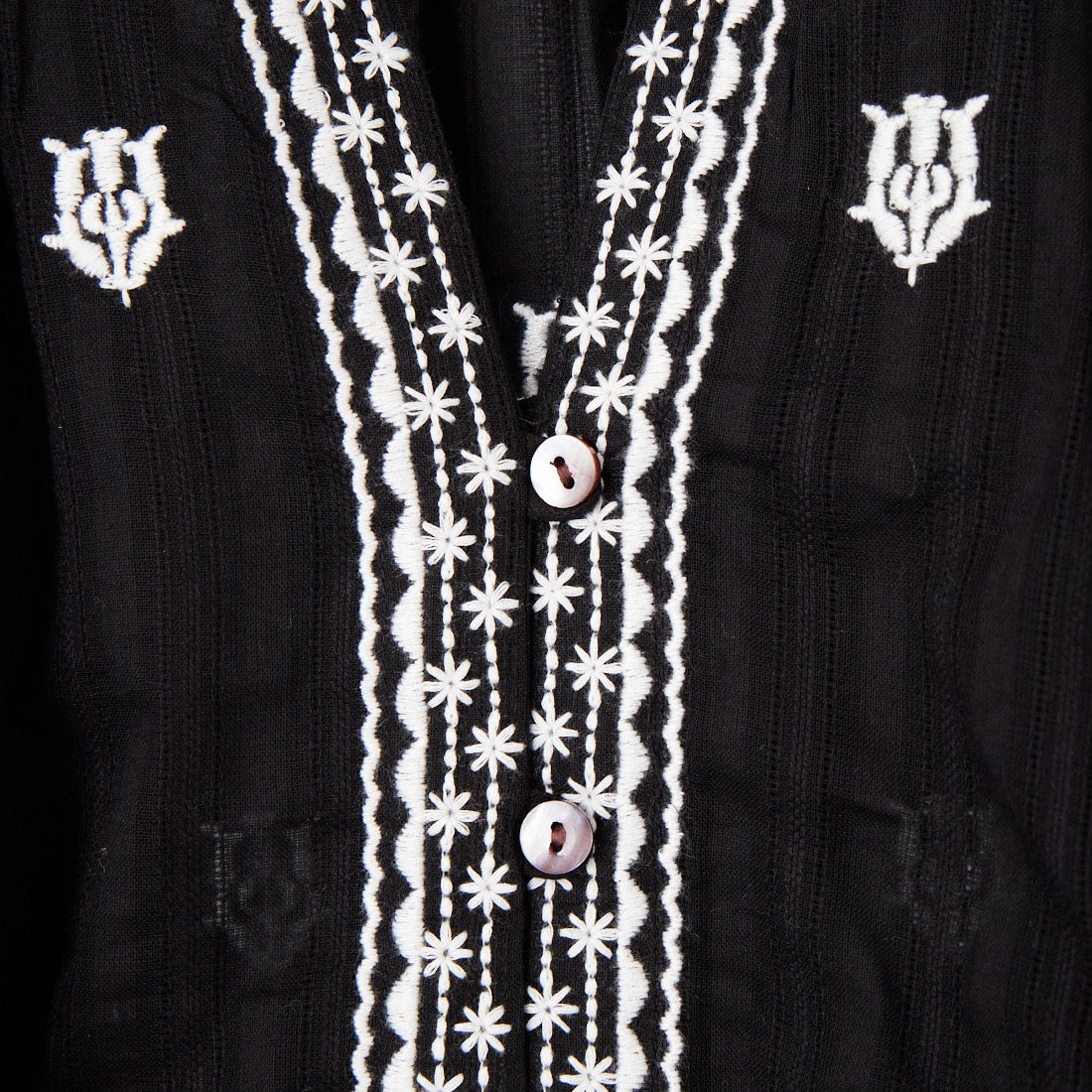 TORRAZZO DONNA [トラッゾドンナ] インド刺繍ブラウス [6265-595] 19 BLACK