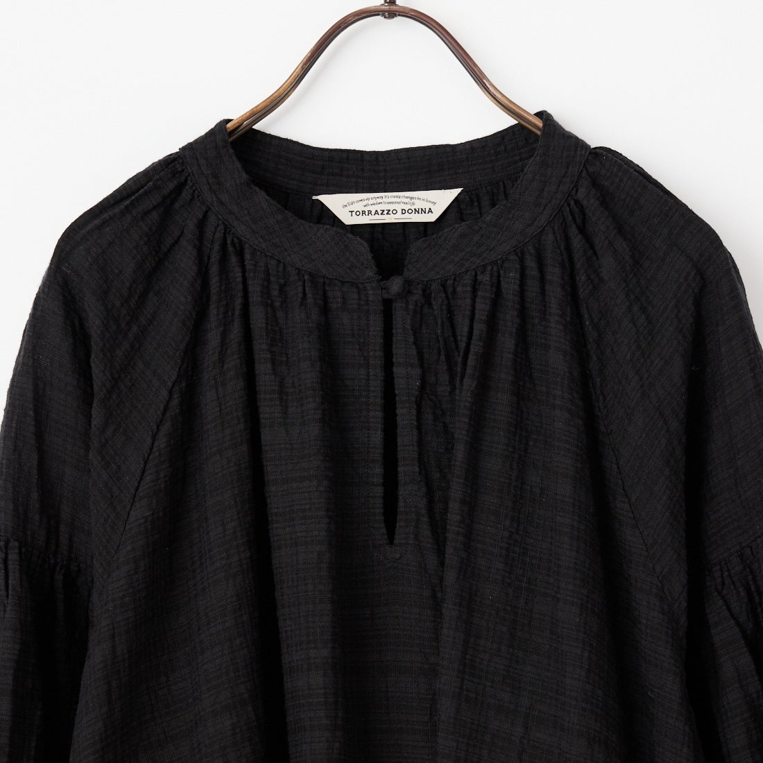 TORRAZZO DONNA [トラッゾドンナ] インドティアードドレス [6265-301] 19 BLACK