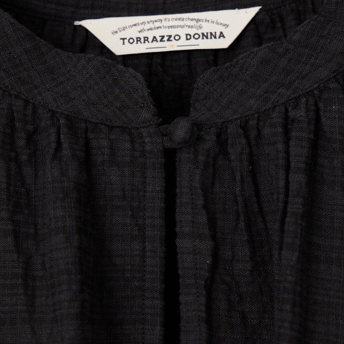 TORRAZZO DONNA [トラッゾドンナ] インドティアードドレス [6265-301] 19 BLACK
