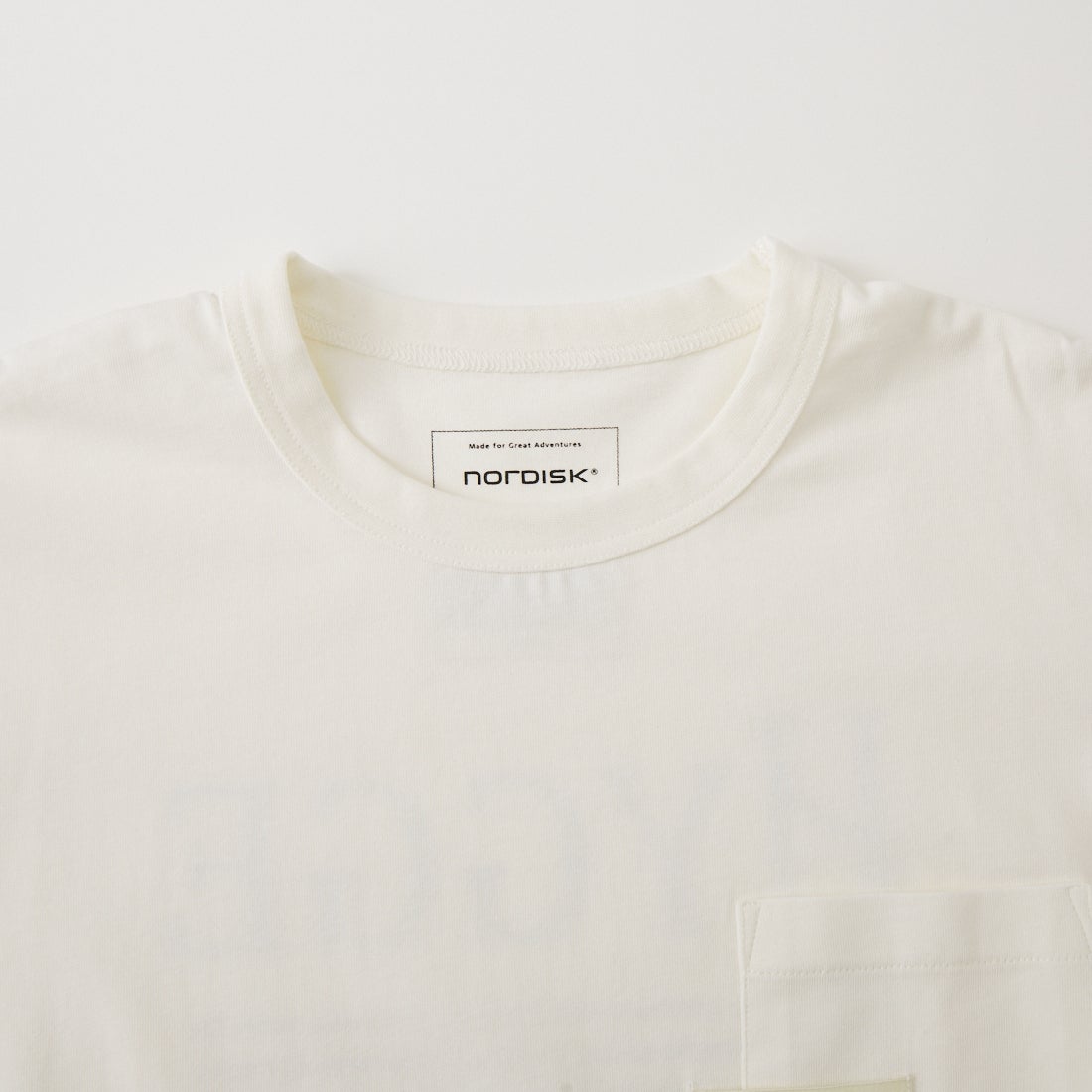 NORDISK [ノルディスク] 別注 HYGGE バックプリントTシャツ [NU11703-JF] WHT
