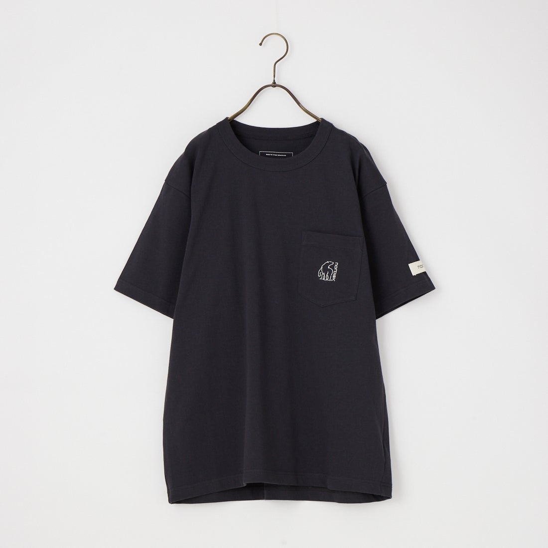 NORDISK [ノルディスク] 別注 ワンポイント刺繍 ポケットTシャツ