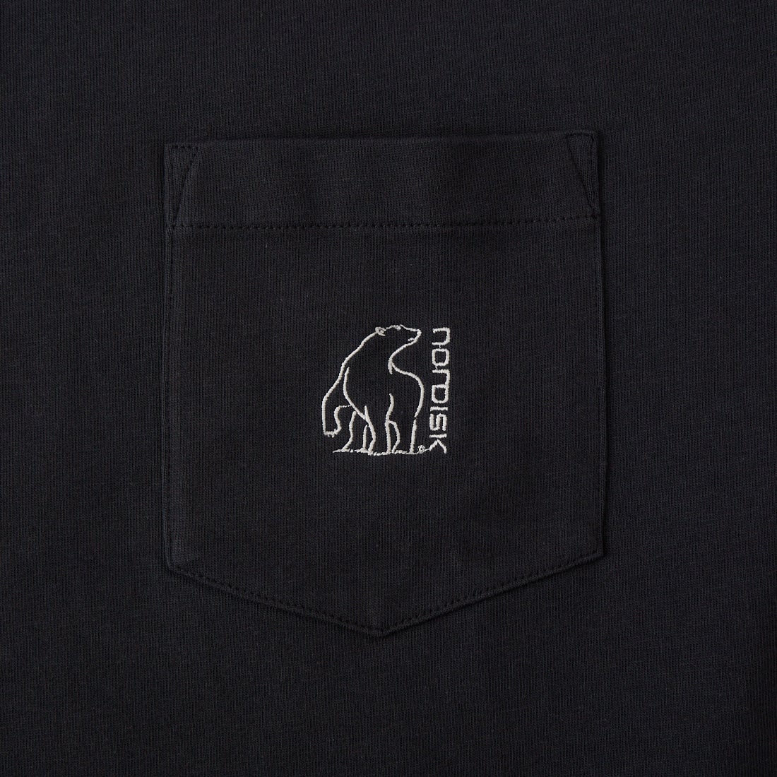 NORDISK [ノルディスク] 別注 ワンポイント刺繍 ポケットTシャツ [NU11701-JF] CHR