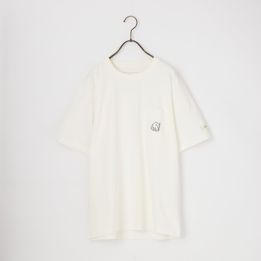 NORDISK [ノルディスク] 別注 ワンポイント刺繍 ポケットTシャツ [NU11701-JF] WHT