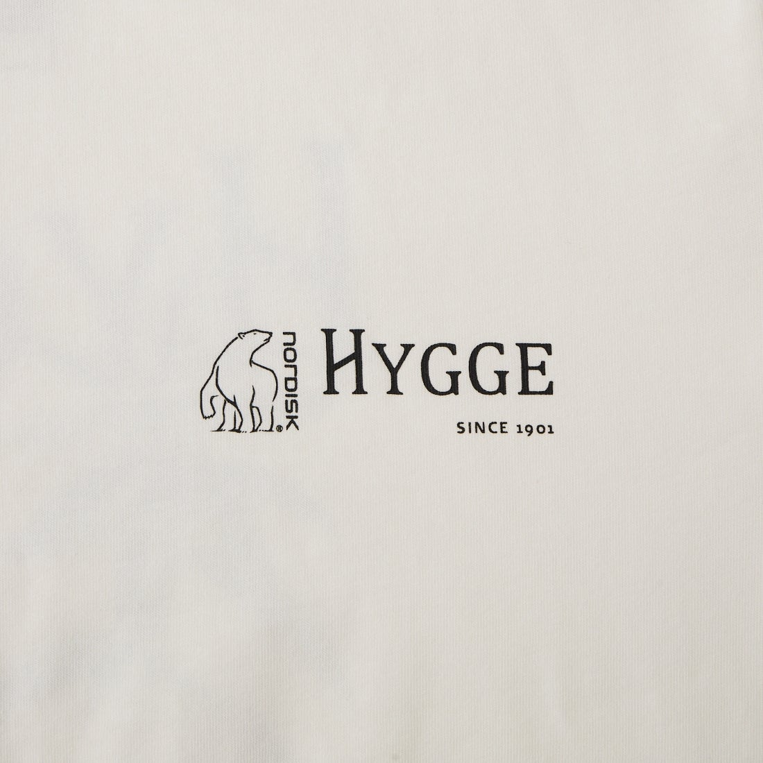 NORDISK [ノルディスク] 別注 HYGGE フラワーバックプリントTシャツ [NU11704-JF] WHT